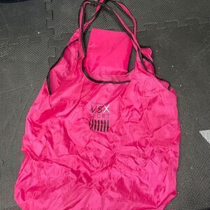 Victoria’s Secret VSX Hot Pink Tote Bag with Logo and Pocket